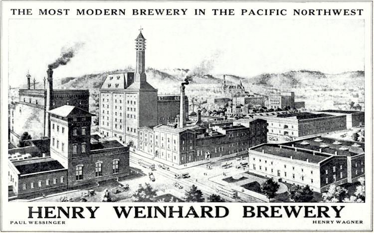 Henry Weinhard Brewery 1908