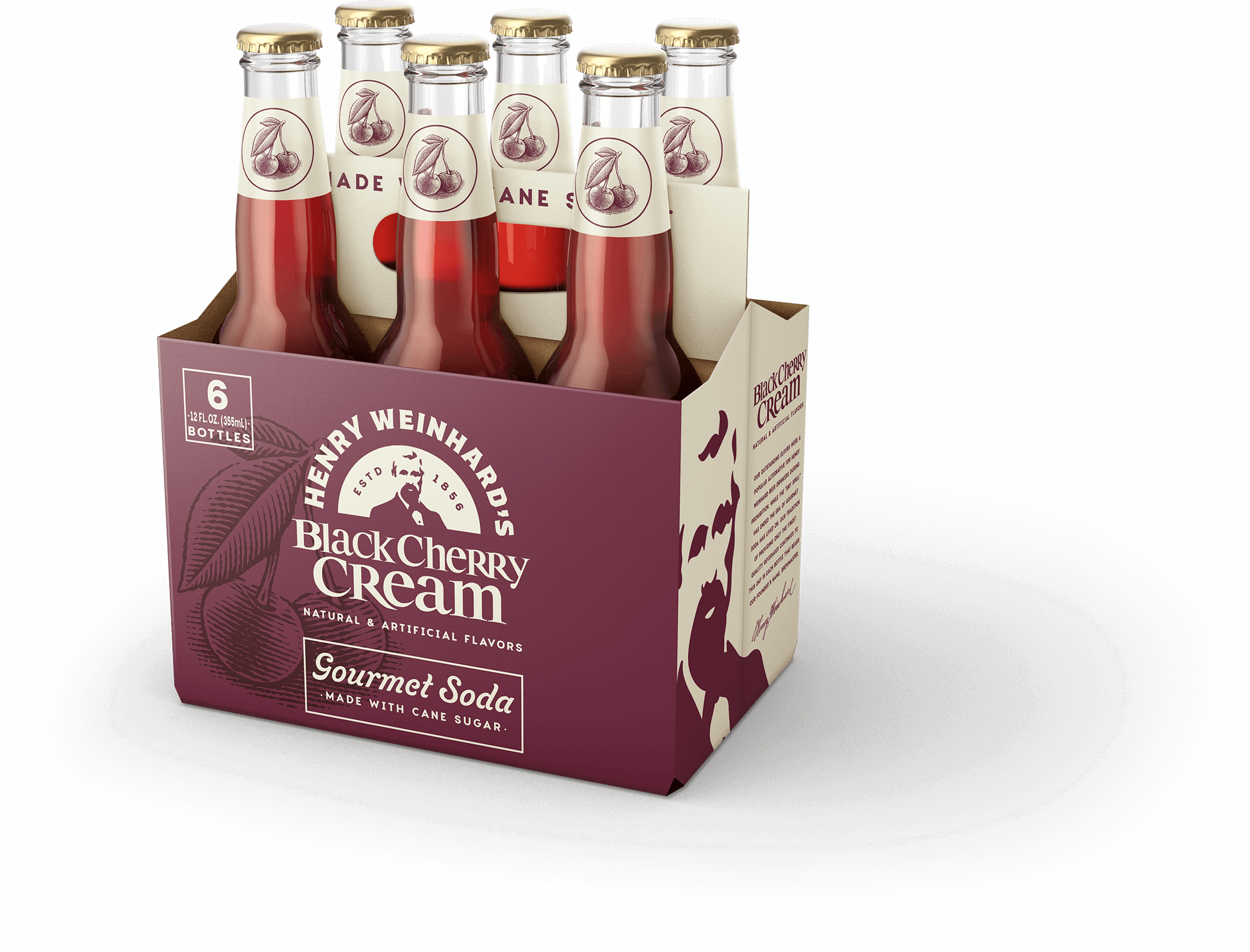 Henry black cherry cream soda