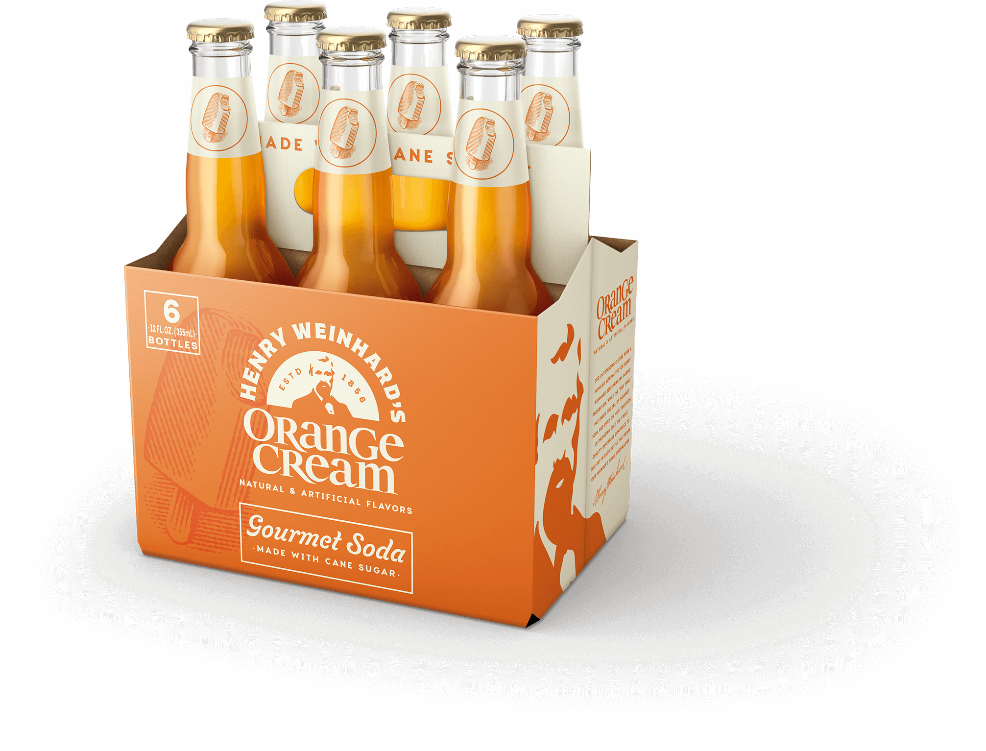 Henry orange cream soda pack